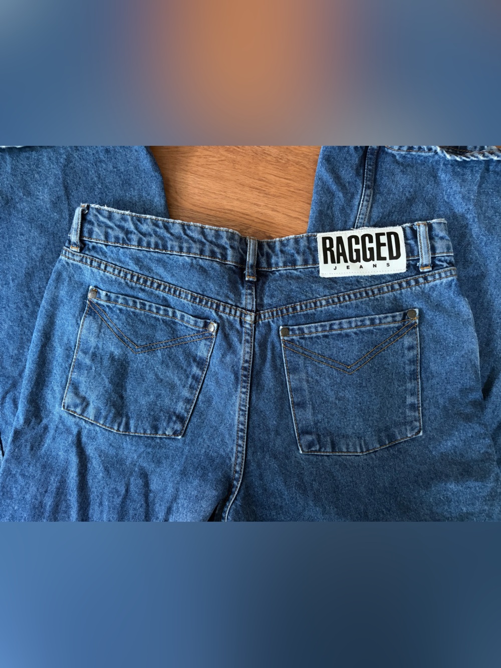 Ragged Jeans Women's Relaxed Blue Denim Jeans